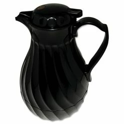 Cheapest 😀 Hormel Poly Lined Carafe, Swirl Design, 40 Oz, Black 🥰