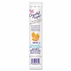 Best Pirce 🤩 Crystal Light® On The Go, Sunrise Orange, .16oz Packets, 30/Box 🛒