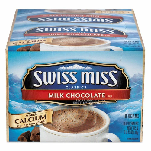 Best Pirce 🌟 Swiss Miss® Hot Cocoa Mix, Regular, 0.73 Oz. Packets, 50 Packets/Box 🎉