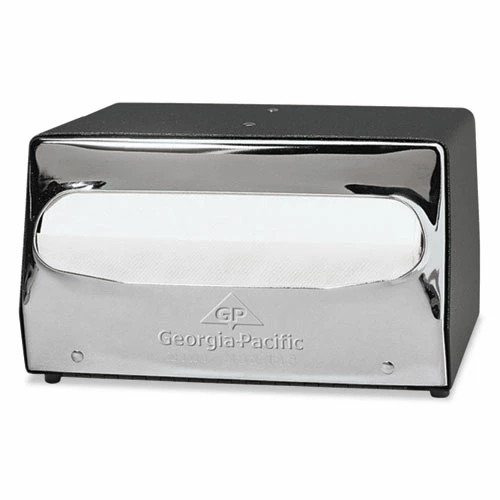 Buy 😉 Georgia Pacific® Professional MorNap Tabletop Napkin Dispenser, 7.9 X 11.5 X 4.9, Black/Chrome ⭐