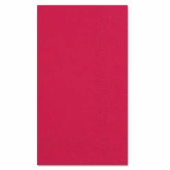 Best Pirce 🧨 Hoffmaster® Dinner Napkins, 2-Ply, 15 X 17, Red, 1000/Carton 🌟