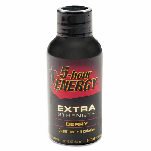 Deals 🛒 5-hour ENERGY® Extra Strength Energy Drink, Berry, 1.93oz Bottle, 12/Pack ⌛