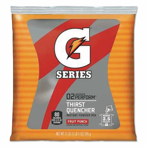 Best deal 👍 Gatorade® Thirst Quencher Powdered Drink Mix, Fruit Punch, 21oz Packet, 32/Carton ⭐