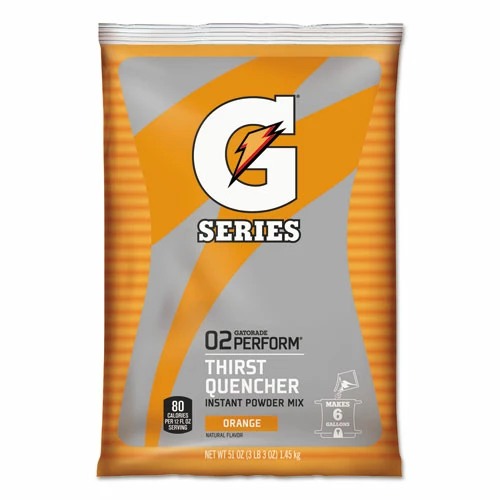 Best Sale 🎉 Gatorade® Original Powdered Drink Mix, Orange, 51oz Packets, 14/Carton ✨