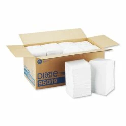 Promo 🛒 Georgia Pacific® Professional Beverage Napkins, Single-Ply, 9 1/2 X 9 1/2, White, 4000/Carton 🌟