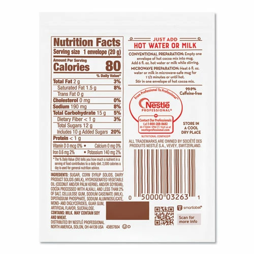 Best deal ✔️ Nestlé® Hot Cocoa Mix, Rich Chocolate, .71oz, 50/Box 🎁 - Image 6