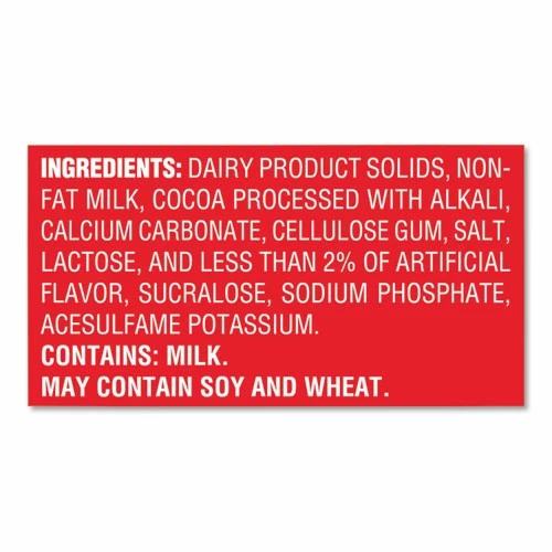 Outlet 🎁 Nestlé® No-Sugar-Added Hot Cocoa Mix Envelopes, Rich Chocolate, 0.28 Oz Packet, 30/Box ✔️ - Image 7