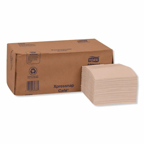 Outlet ⌛ Tork® Xpressnap Interfold Dispenser Napkins, 1-Ply, 8.5 X 8.5, White, 500/Pack, 12 Packs/Carton 🥰 - Image 5