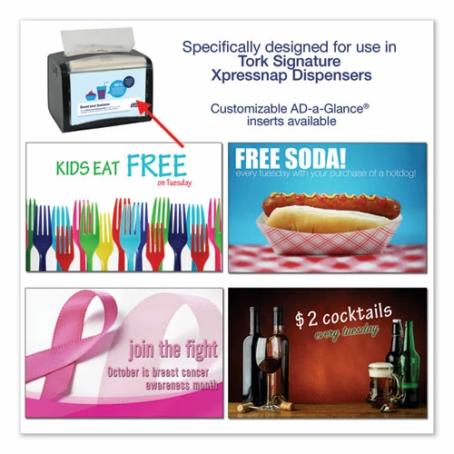 Top 10 👏 Tork® Xpressnap Interfold Dispenser Napkins, 1-Ply, 13 X 8.5, Natural, 500/Pack, 12 Packs/Carton ⌛ - Image 6