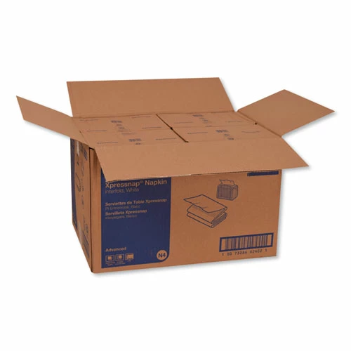 Hot Sale 💯 Tork® Xpressnap Interfold Dispenser Napkins, 2-Ply, 6.5" X 8.5", White, 6000/Carton 💯 - Image 3
