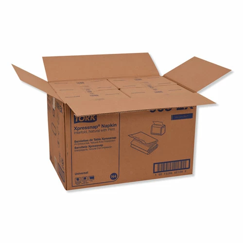 Top 10 👏 Tork® Xpressnap Interfold Dispenser Napkins, 1-Ply, 13 X 8.5, Natural, 500/Pack, 12 Packs/Carton ⌛ - Image 3