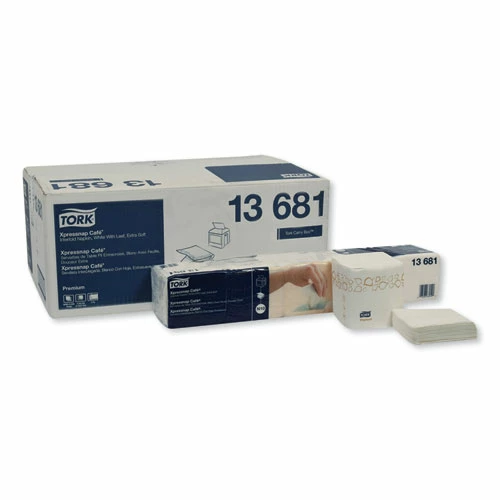 Coupon ❤️ Tork® Premium Xpressnap Interfold Dispenser Napkins, 2-Ply,8.5x8.5,White,500/PK,8PK/CT ❤️