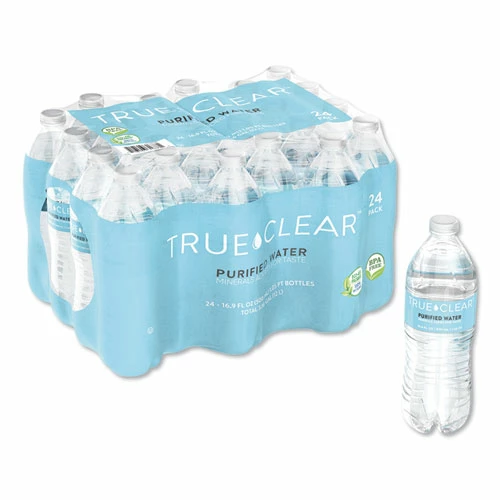 Outlet 🔥 True Clear® Purified Bottled Water, 16.9 Oz Bottle, 24 Bottles/Carton 🧨 - Image 2