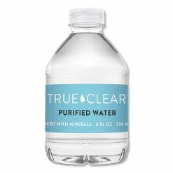 Best Pirce 🎉 True Clear® Purified Bottled Water, 8 Oz Bottle, 24 Bottles/Carton ❤️