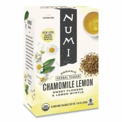 Best reviews of ✔️ Numi® Organic Teas And Teasans, 1.8 Oz, Chamomile Lemon, 18/Box 🔔