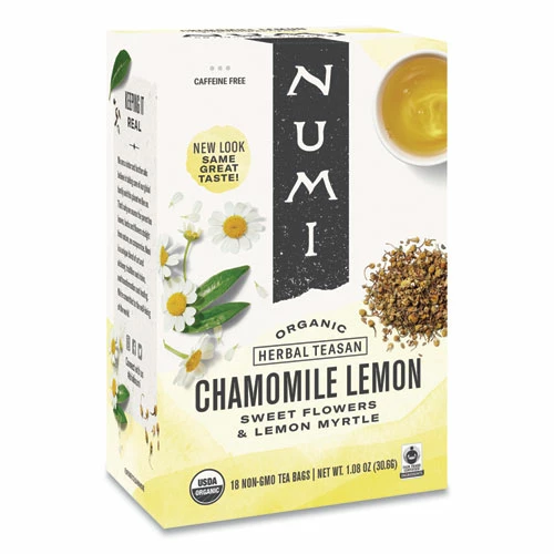 Best reviews of ✔️ Numi® Organic Teas And Teasans, 1.8 Oz, Chamomile Lemon, 18/Box 🔔