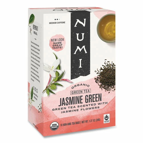 Best reviews of 😀 Numi® Organic Teas And Teasans, 1.27 Oz, Jasmine Green, 18/Box 👍