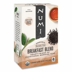 Top 10 👏 Numi® Organic Teas And Teasans, 1.4 Oz, Breakfast Blend, 18/Box 💯