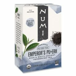 Top 10 🥰 Numi® Organic Teas And Teasans, 0.125 Oz, Emperor's Puerh, 16/Box ❤️