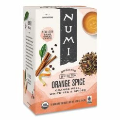 Top 10 🔥 Numi® Organic Teas And Teasans, 1.58 Oz, White Orange Spice, 16/Box 😀