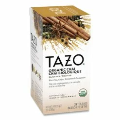 Hot Sale ⭐ Tazo® Chai Organic Black Tea, Filter Bag, 24/Box ⭐
