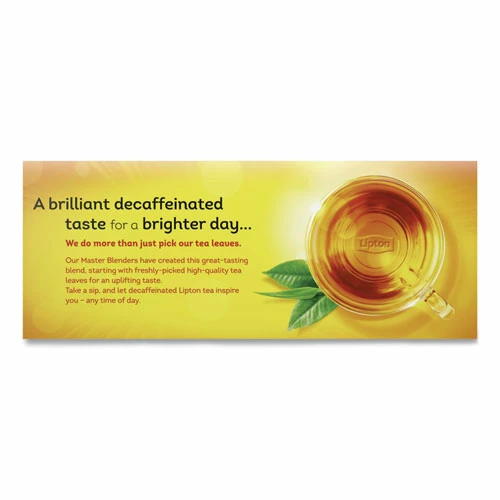 Best Pirce 🥰 Lipton® Tea Bags, Decaffeinated, 72/Box 😀 - Image 6