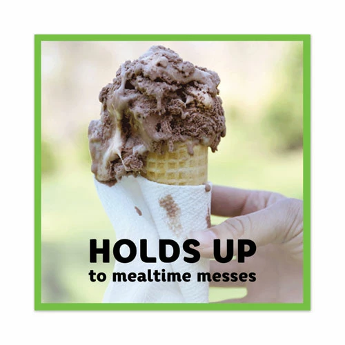 Best deal 👏 Bounty® Quilted Napkins, 1-Ply, 12 1/10 X 12, 6 PK/Print, 6 PK/White, 200/PK, 12 PK/CT 🛒 - Image 4