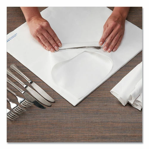 Outlet 😉 Hoffmaster® Airlaid Flat Pack Napkins, 1 Ply, 15.5 X 15.5, White, 1,000/Carton ✔️