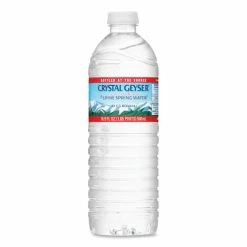 New ⌛ Crystal Geyser® Alpine Spring Water, 16.9 Oz Bottle, 24/Case ⭐