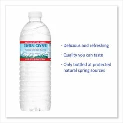 New ⌛ Crystal Geyser® Alpine Spring Water, 16.9 Oz Bottle, 24/Case ⭐ 13 New ⌛ Crystal Geyser® Alpine Spring Water, 16.9 Oz Bottle, 24/Case ⭐ -Georgia-Pacific Sales 708049