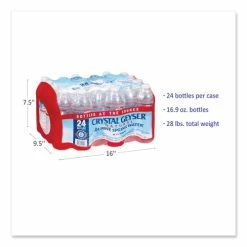 New ⌛ Crystal Geyser® Alpine Spring Water, 16.9 Oz Bottle, 24/Case ⭐ 10 New ⌛ Crystal Geyser® Alpine Spring Water, 16.9 Oz Bottle, 24/Case ⭐ -Georgia-Pacific Sales 708089