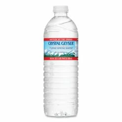 Promo 💯 Crystal Geyser® Alpine Spring Water, 16.9 Oz Bottle, 35/Case ✨