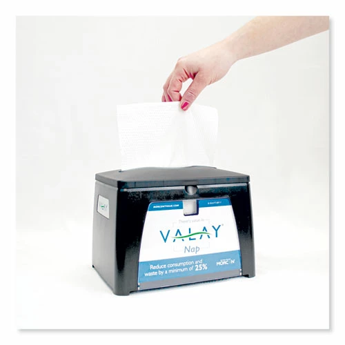 Brand new ⭐ Morcon Tissue Valay Table Top Napkin Dispenser, 6.5 X 8.4 X 6.3, Black 🌟 - Image 7