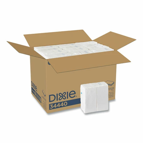 Flash Sale ✔️ Dixie® 1/8-Fold Dinner Napkin, 2-Ply, 16 X 15, White, 3,024/Carton 🎉