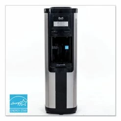 New ❤️ Avanti Hot And Cold Water Dispenser, 3-5 Gal, 13 Dia X 38.75 H, Stainless Steel ❤️