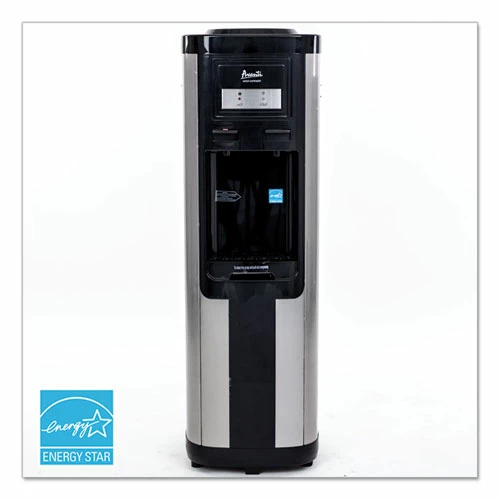 New ❤️ Avanti Hot And Cold Water Dispenser, 3-5 Gal, 13 Dia X 38.75 H, Stainless Steel ❤️