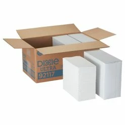 Budget 🔔 Dixie® 1/8-Fold Linen-Replacement Dinner Napkins, Two-Ply, 17 X 17, White 🎁