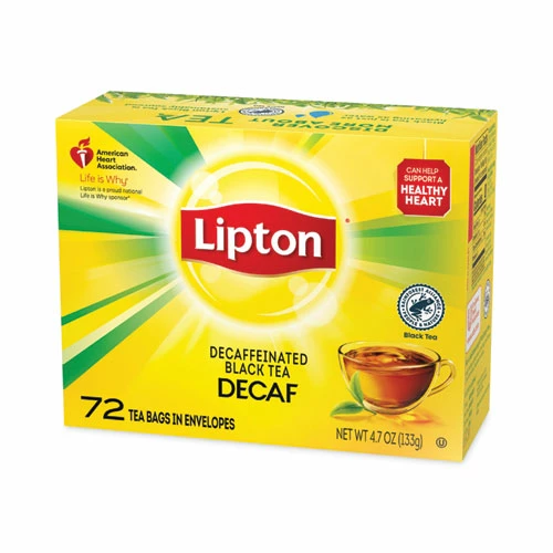 Best Pirce 🥰 Lipton® Tea Bags, Decaffeinated, 72/Box 😀