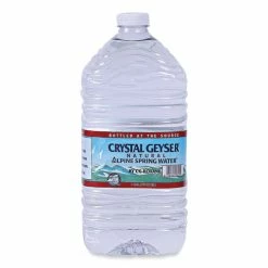 Discount 💯 Crystal Geyser® Alpine Spring Water, 1 Gal Bottle, 6/Case 💯