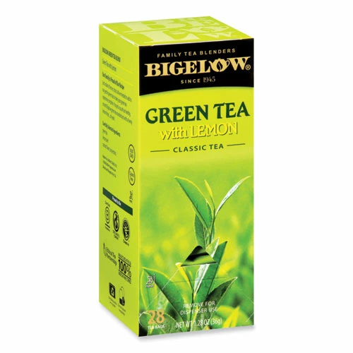 Best Sale ⭐ Bigelow® Green Tea With Lemon, Lemon, 0.34 Lbs, 28/Box ✨