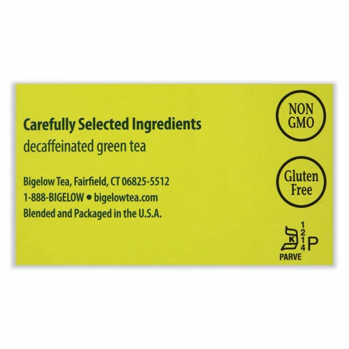 New ⌛ Bigelow® Decaffeinated Green Tea, Green Decaf, 0.34 Lbs, 28/Box 💯 - Image 2