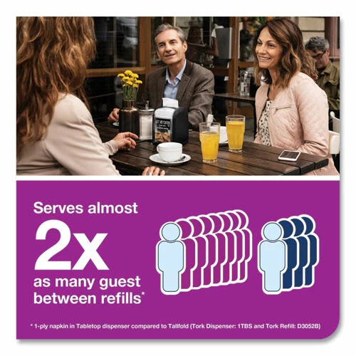 Flash Sale 🧨 Tork® Xpressnap Fit Interfold Dispenser Napkins, 2-Ply, 6.5 X 8.39, White, 120/Pack, 36 Packs/Carton ❤️ - Image 8