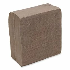Outlet 🎉 Boardwalk® Tall Fold Dispenser Napkins, 1-Ply, 13 X 6, Kraft, 500/Pack, 20 Packs/Carton 🌟