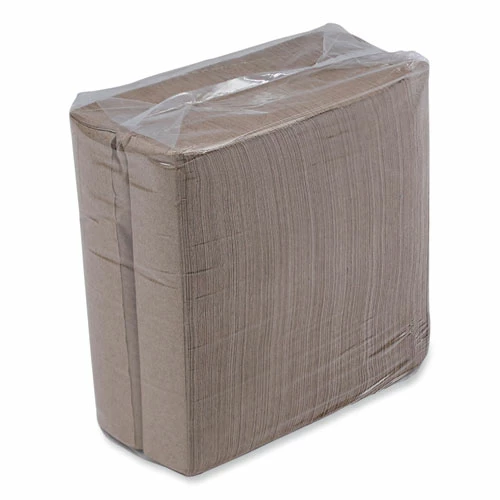 Outlet 🎉 Boardwalk® Tall Fold Dispenser Napkins, 1-Ply, 13 X 6, Kraft, 500/Pack, 20 Packs/Carton 🌟 - Image 8